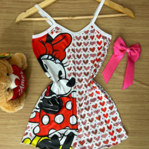 Macaquinho Infantil Sublimado Minnie