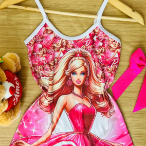 Camisola Infantil Sublimado Barbie